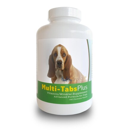 Healthy Breeds Basset Hound Multi-Tabs Plus Chewable Tablets, 180PK 840235139750